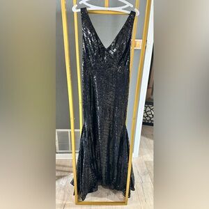 Black sequin dress from SHEIN size 12